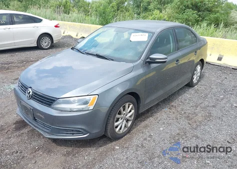 2011 Volkswagen Jetta 2.5L Se из США, поврежденный, VIN 3VWDZ7AJ7BM350536